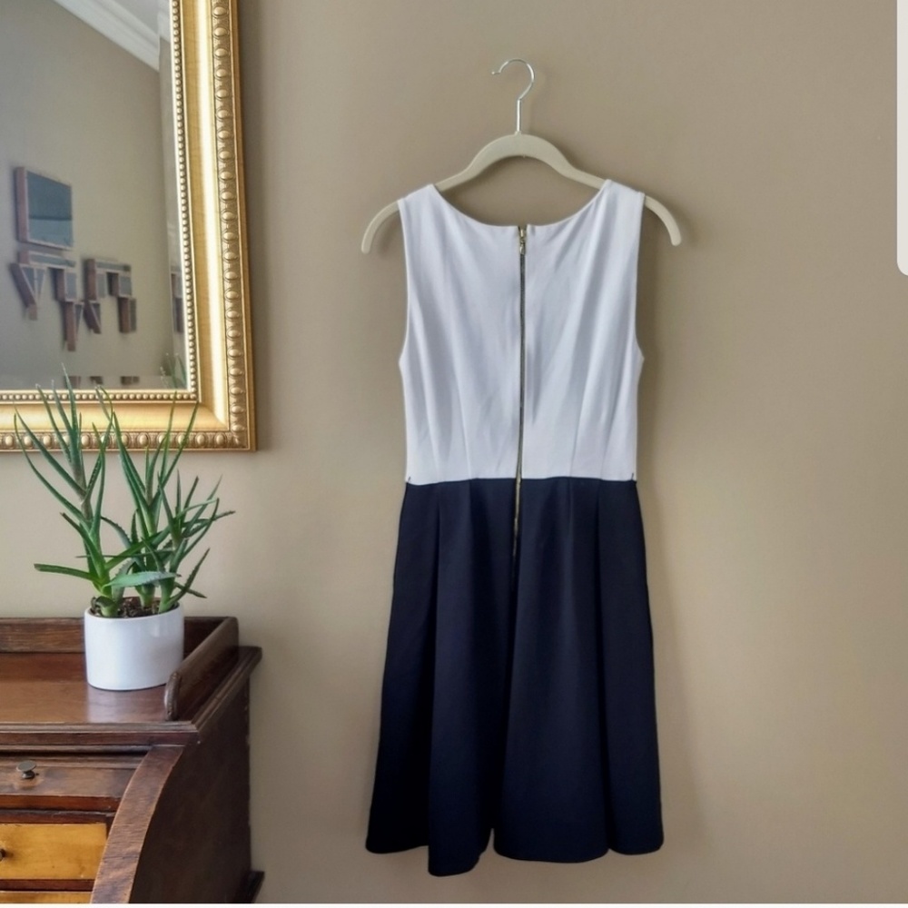 Kate Spade Fit and Flare Color Block Dress - Picture 3 of 4